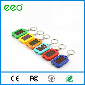 Mini lanterna elétrica conduzida, mini lanterna conduzida, lanterna elétrica solar do keychain